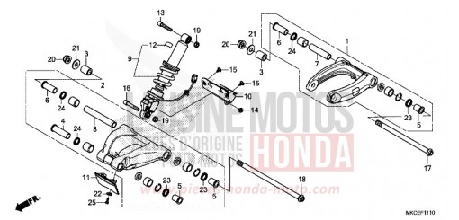 CUSHION ARM GL1800BK de 2019